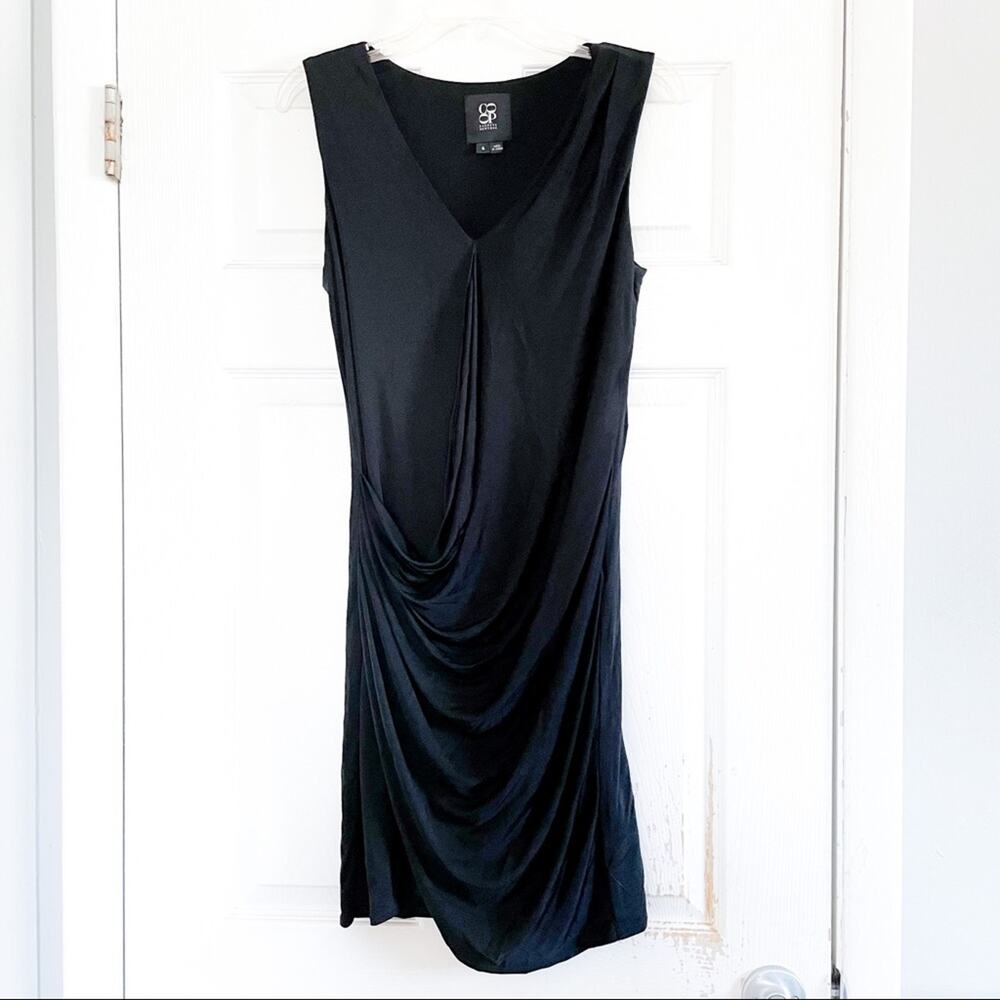 Barney’s New York Co-Op Drape Front Silk Dress